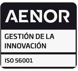 logo Certificación  ISO 56001:2024 del Sistema de Gestión de la Innovación