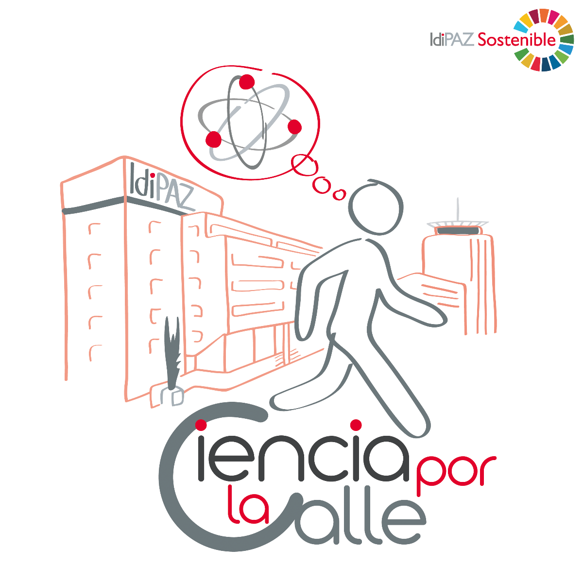 Cartel del programa Ciencia por la Calle. Enlace a documento PDF explicativo